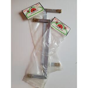 Darice 11" Purse Snap Closure Lot of 2 Vintage Metal